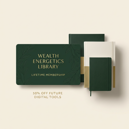 Wealth Energetics Library lifetime membership image